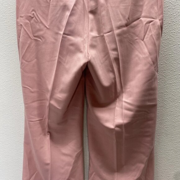 The Kooples Women's Wool-Blend Suit Trousers Size 35 x 32.5 / TG 42 Pink - Picture 4 of 10